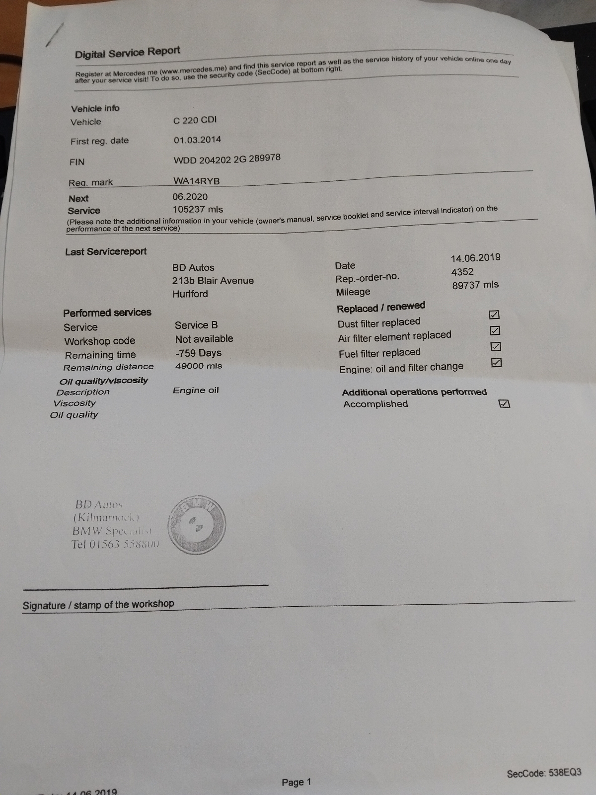 Mercedes-Benz C220 AMG Sport Edition Premium+ Cdi Auto - Image 12