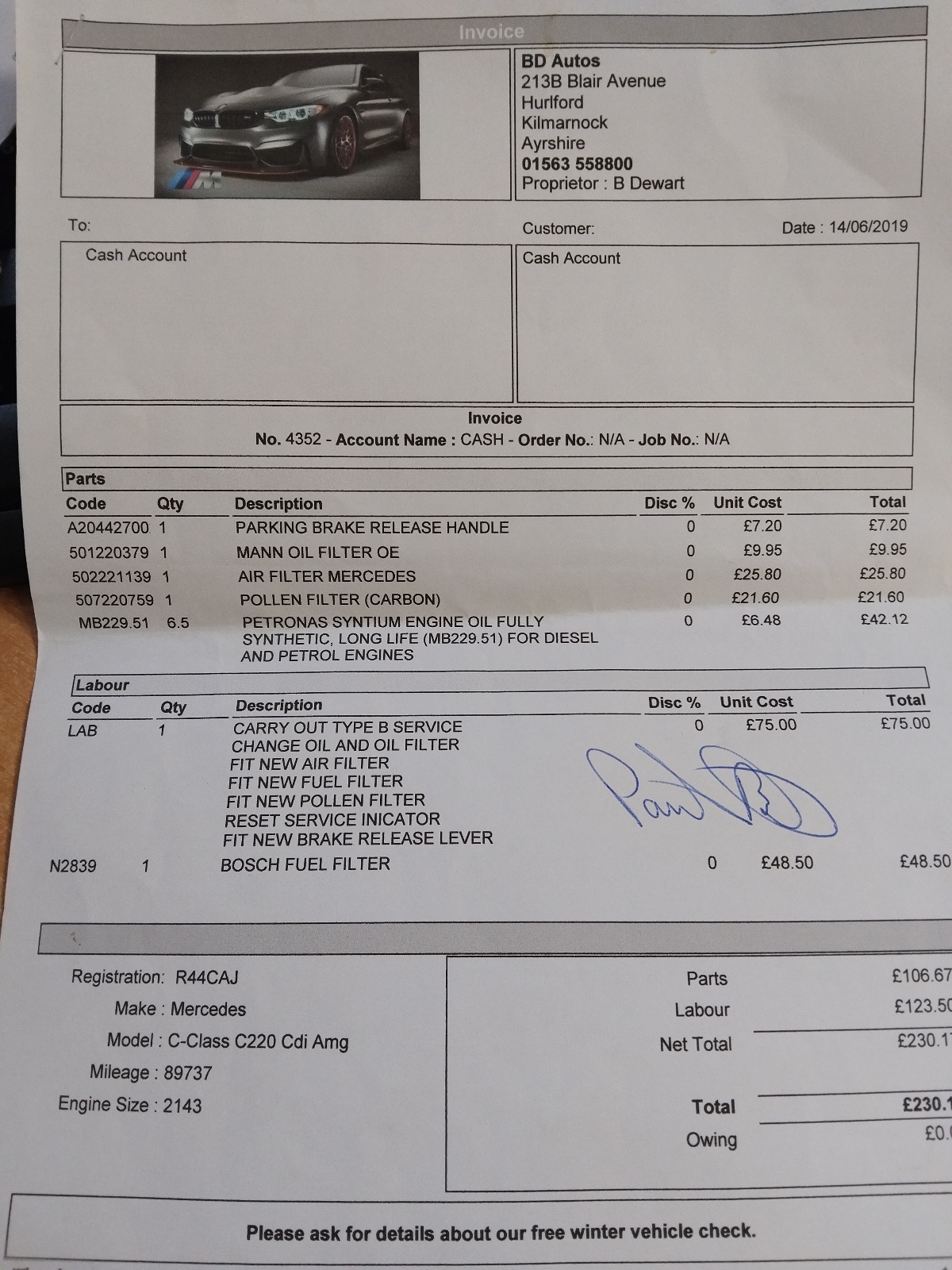 Mercedes-Benz C220 AMG Sport Edition Premium+ Cdi Auto - Image 13