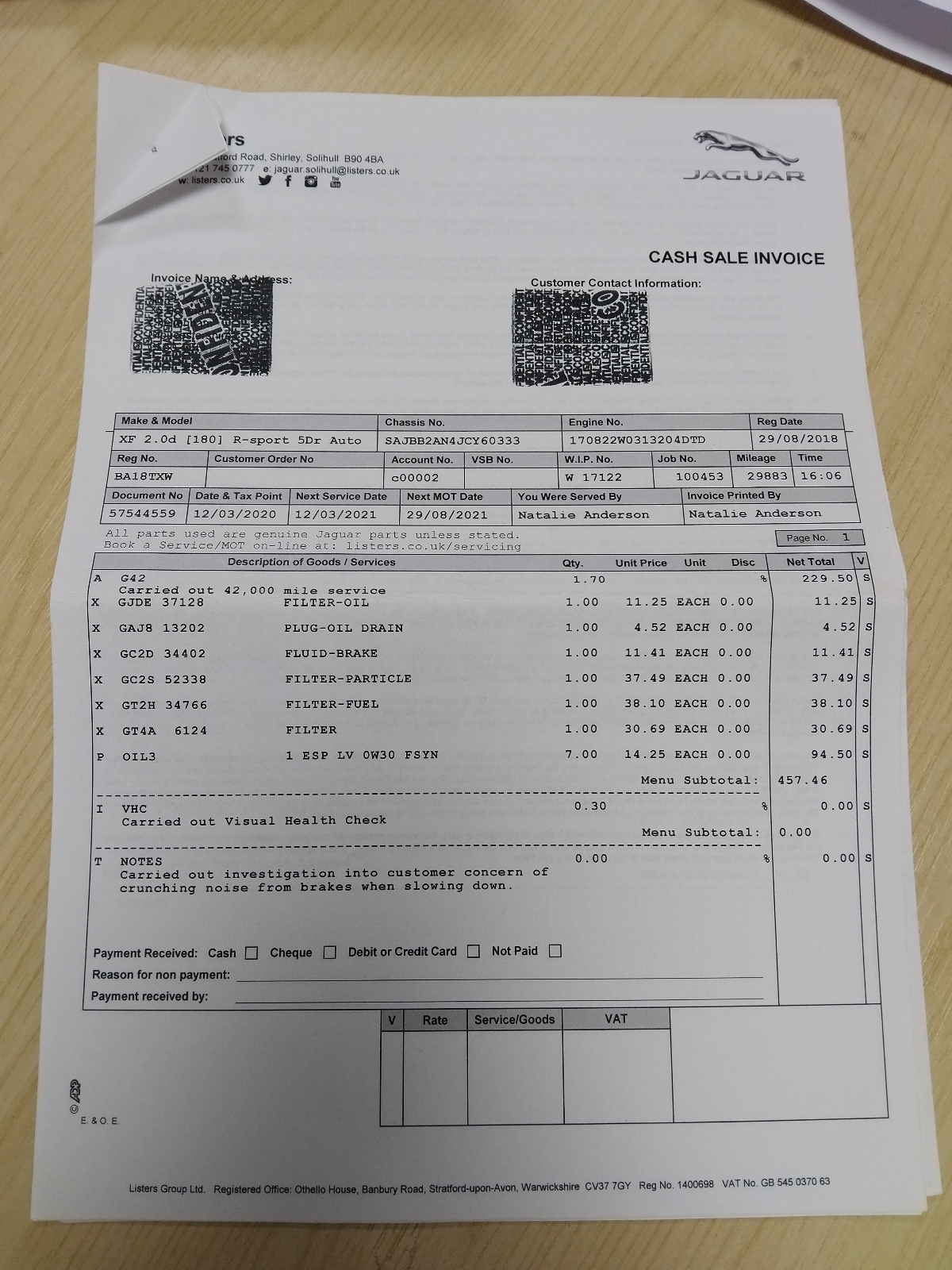 Jaguar Xf R-sport D Auto - Image 16
